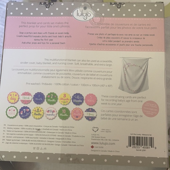 Milestone blanket - Picture 5 of 6